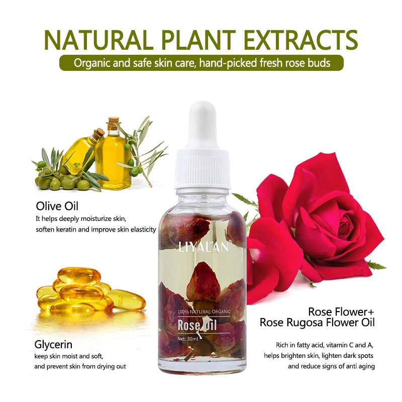 Rose Petal Essential Face Brighten Serum