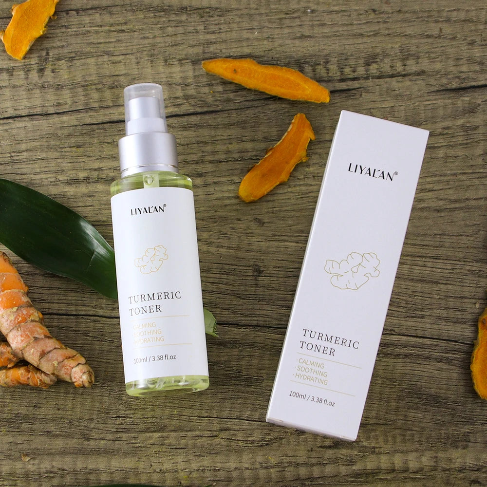 Tónico facial de cúrcuma y vitamina C