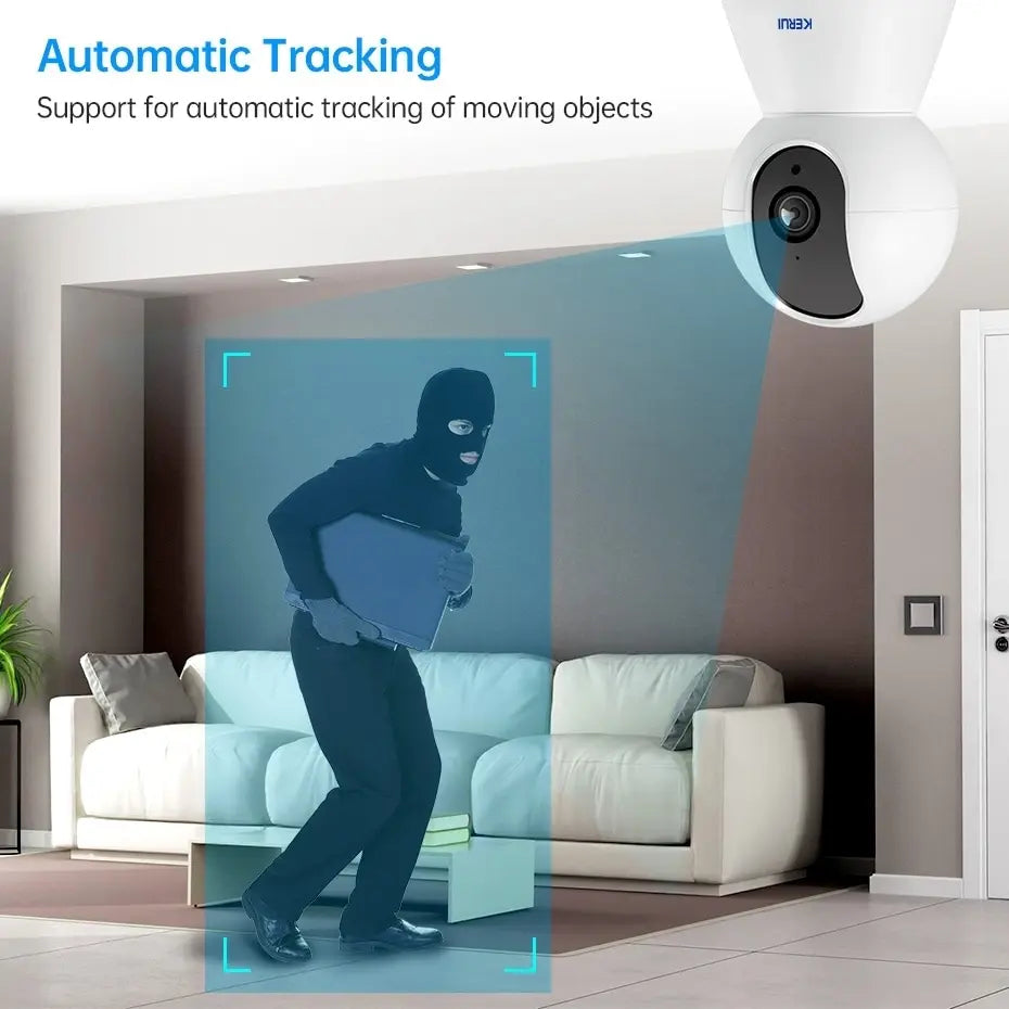 AI Human Detect CCTV Surveillance Camera