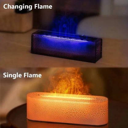 150ml Seven-Color RGB Flame Aromatherapy Diffuser