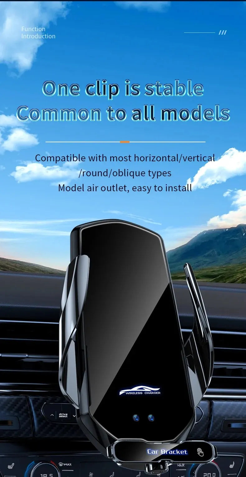 Wireless Air Vent Car Phone Holder