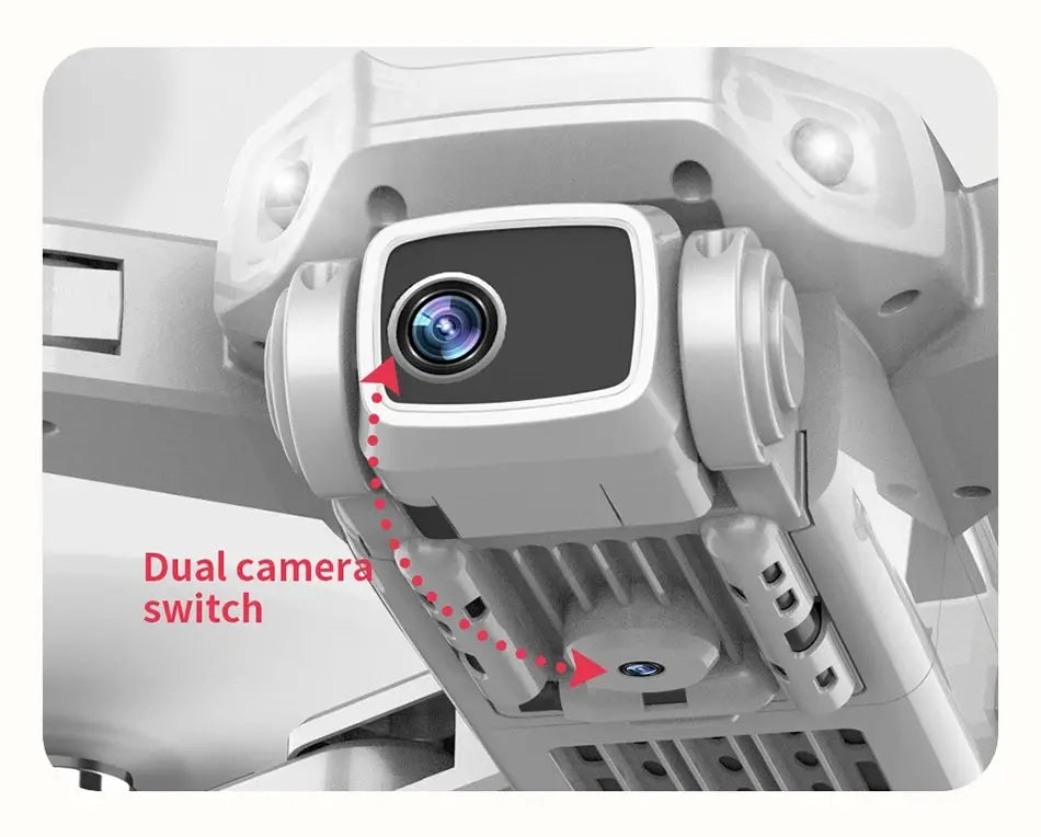 Drones à double caméra HD GPS FPV avec moteur sans balais