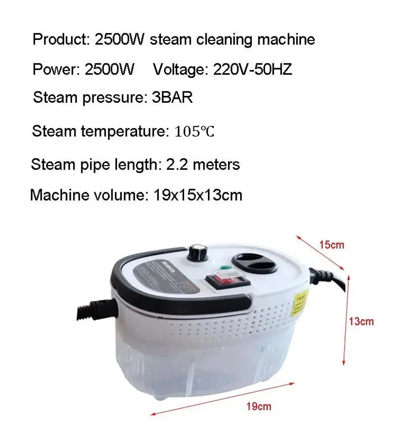 2500W 1200ml Steam Cleaner