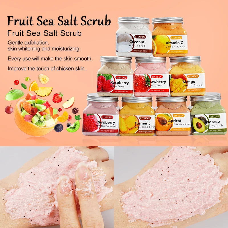 Fruit Sea Salt Body Scrub