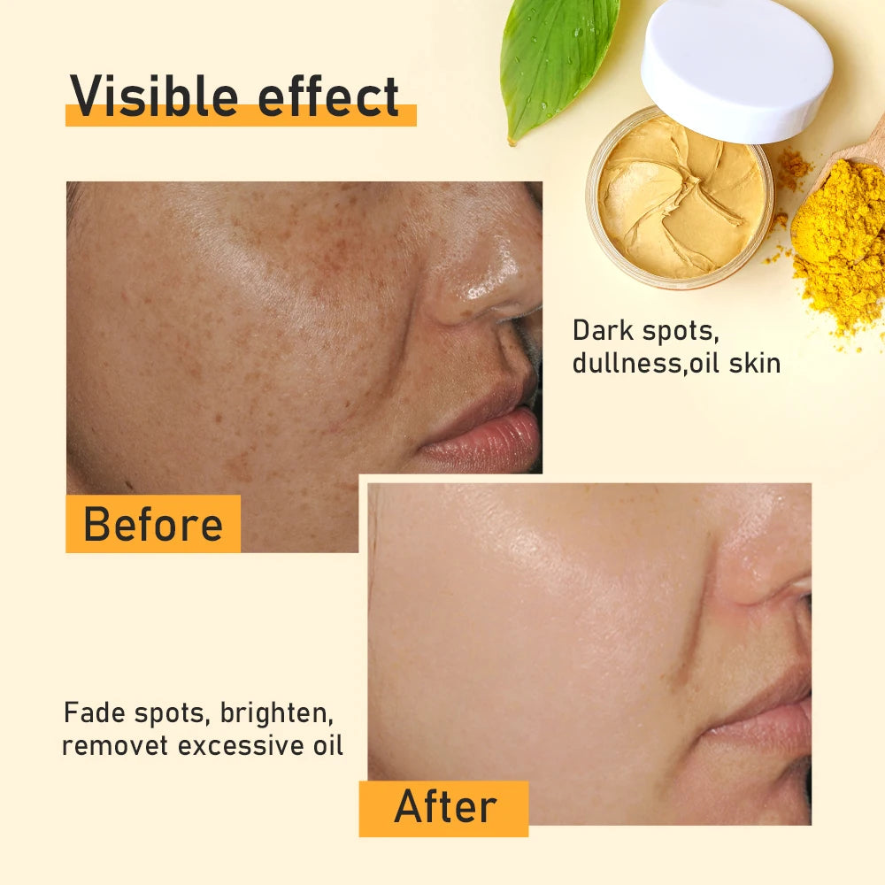 Face Purifying Oil Control Turmeric Clay Mask