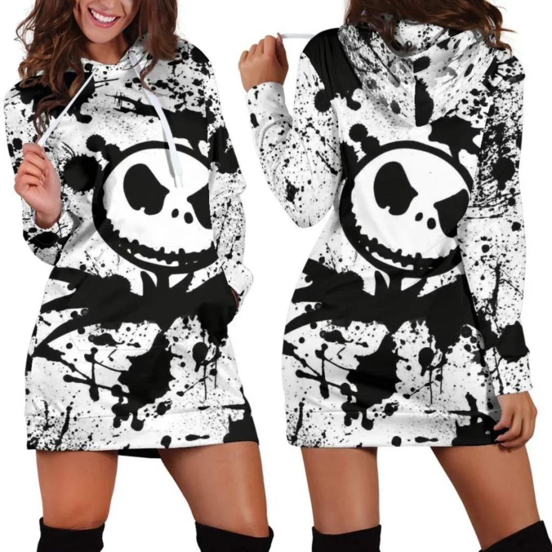 Robe à capuche Jack Skellington 