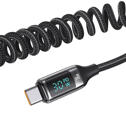 Car Charger with PD 30W Type-C Cable