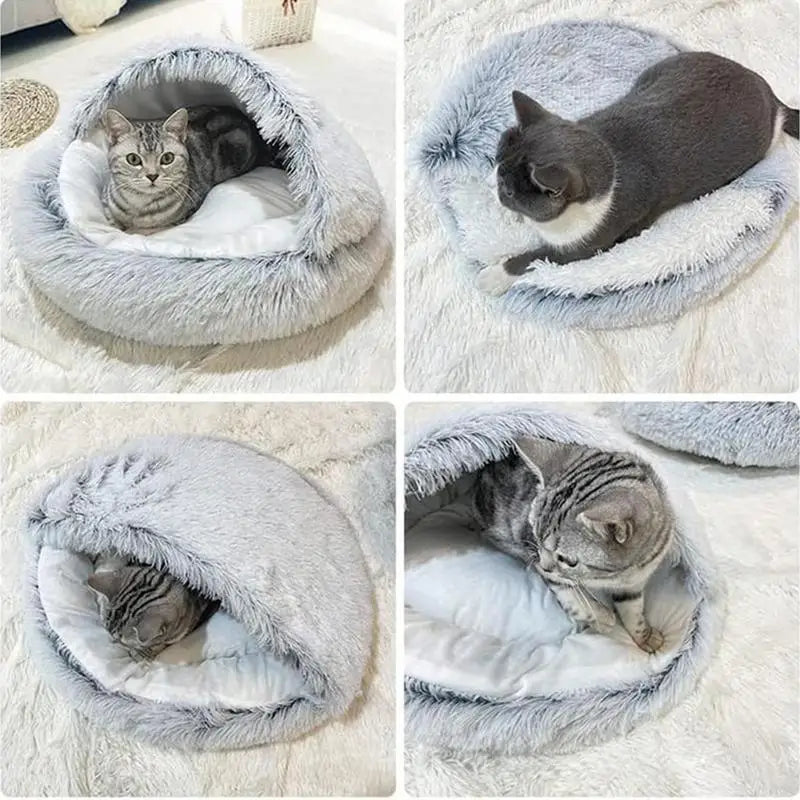 Pet Dog/Cat Bed Round Plush