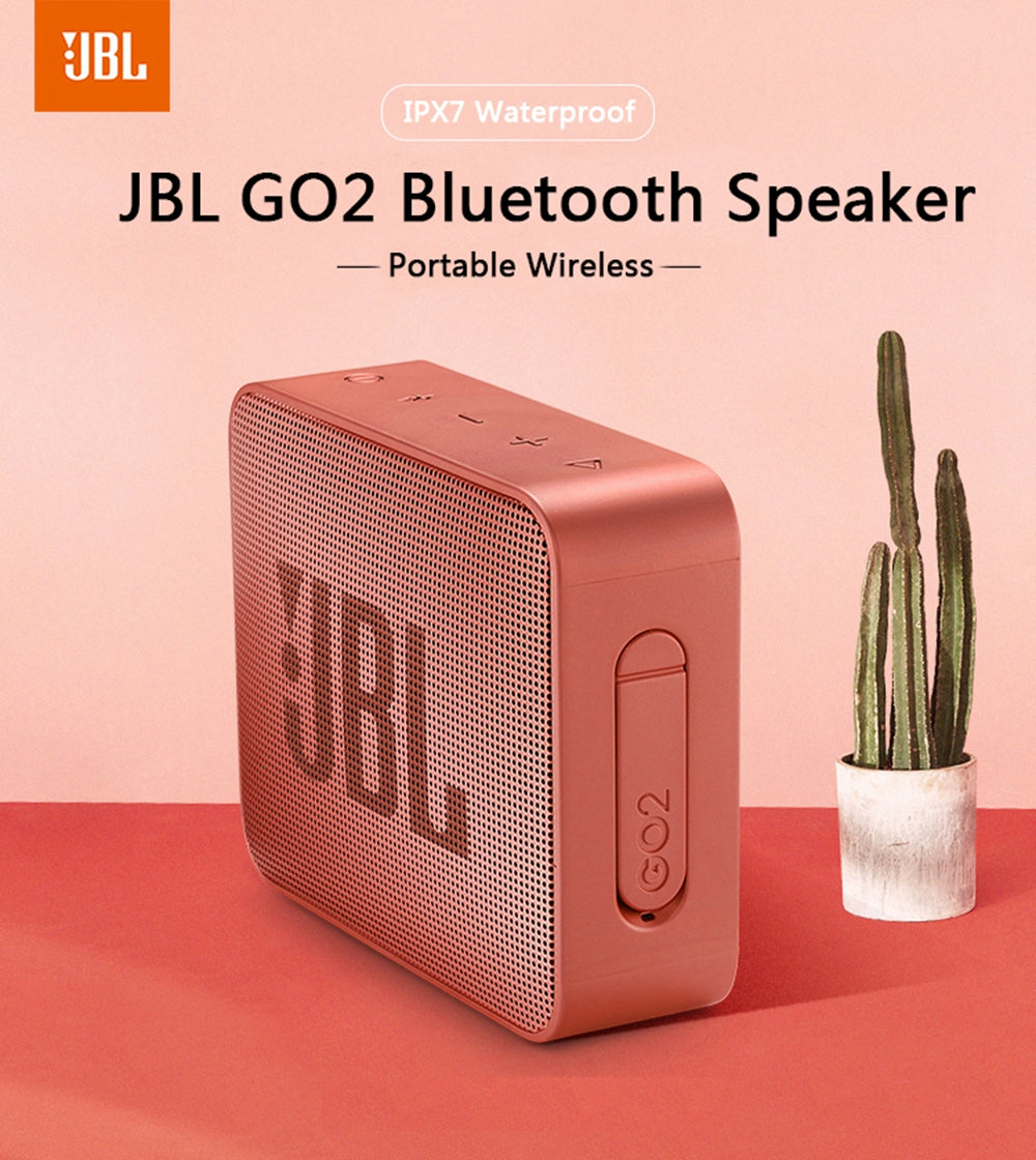 Haut-parleur Bluetooth portable sans fil étanche IPX7 JBL GO2